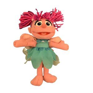 Sesame Street Abby Cadabby Plush Doll 9” Fairy Wings Hasbro 2013 Muppets